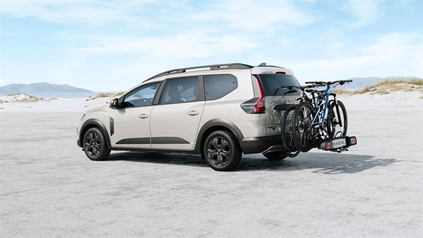 towbar platform bicycle rack - DaciaJogger