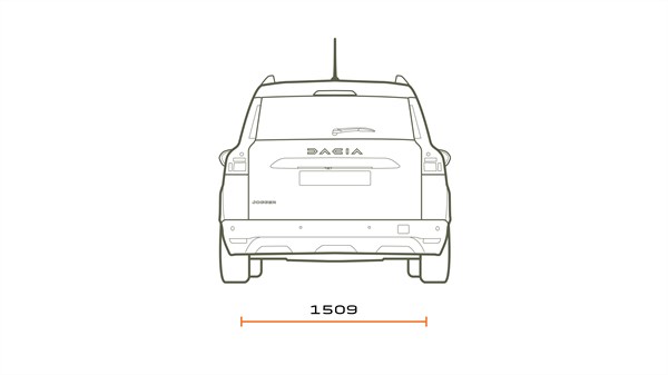 Dimensions - Dacia Jogger