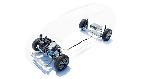 Hybrid 155 powertrain - Dacia Jogger