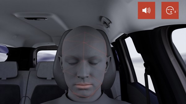Dacia Jogger - Fatigue detection camera