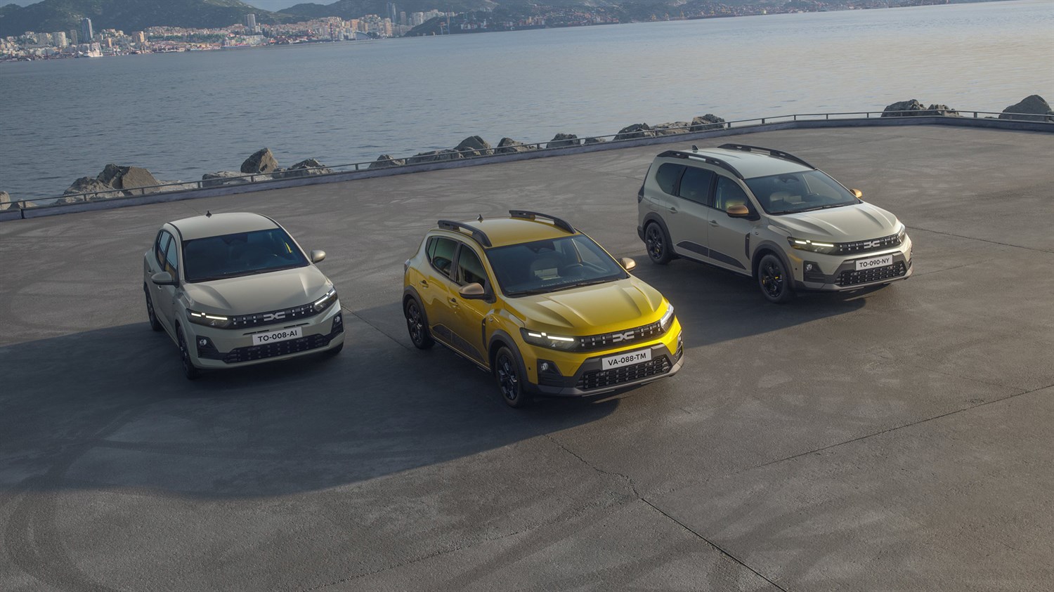 new Dacia models - Sandero, Sandero Stepway, Jogger and Logan