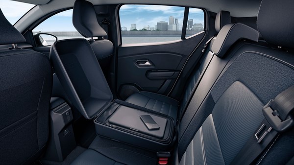 mobile rear armrest - Dacia Sandero