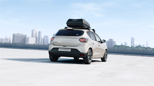 330 Lblack roof box - Dacia Sandero