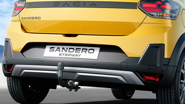 Dacia Sandero Stepway accessories - detachable towbar