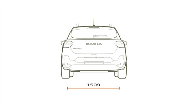 Dimensions - Dacia Sandero Stepway