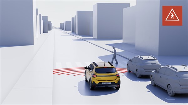 Dacia Sandero Stepway - Automatic emergency braking