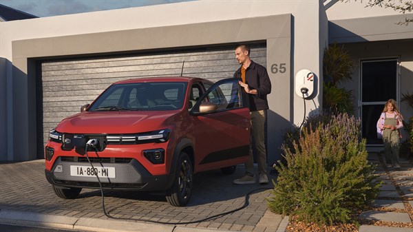 Dacia Spring - charging