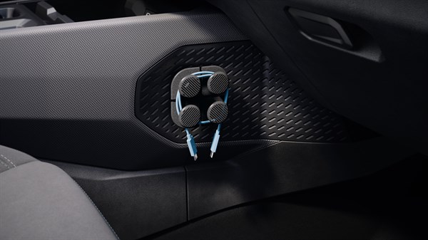 smartphone cable organiser - Accessories - Striker - Dacia