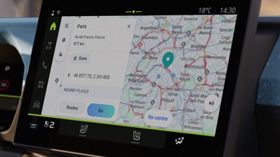 new Dacia Spring - Media Nav Live