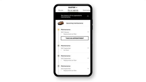 my dacia maintenance